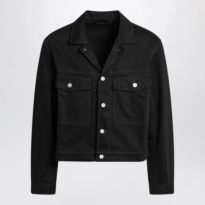 BLACK DENIM JACKET made by Lemaire