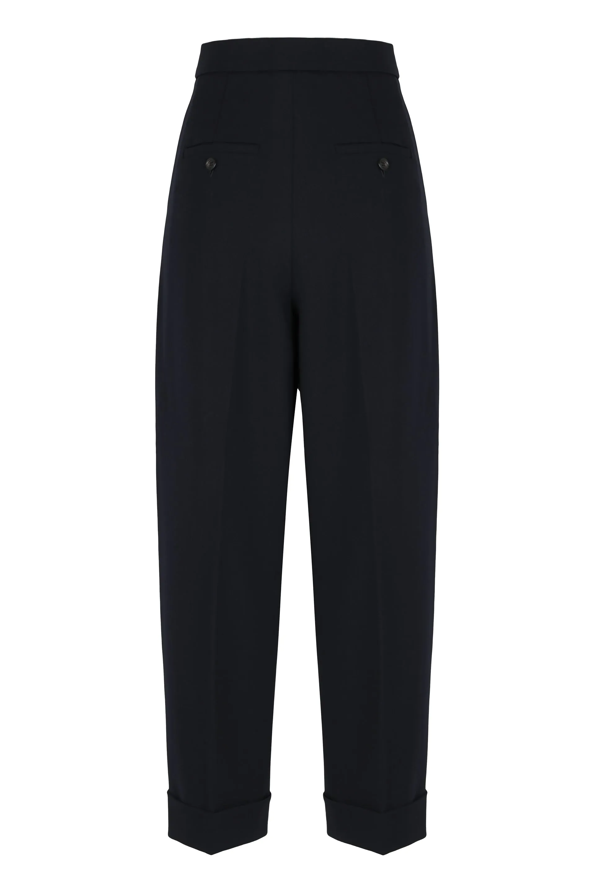 HIGH-WAISTED WOOL PANTS sold by Lord & Taylor product image thumbnail 2