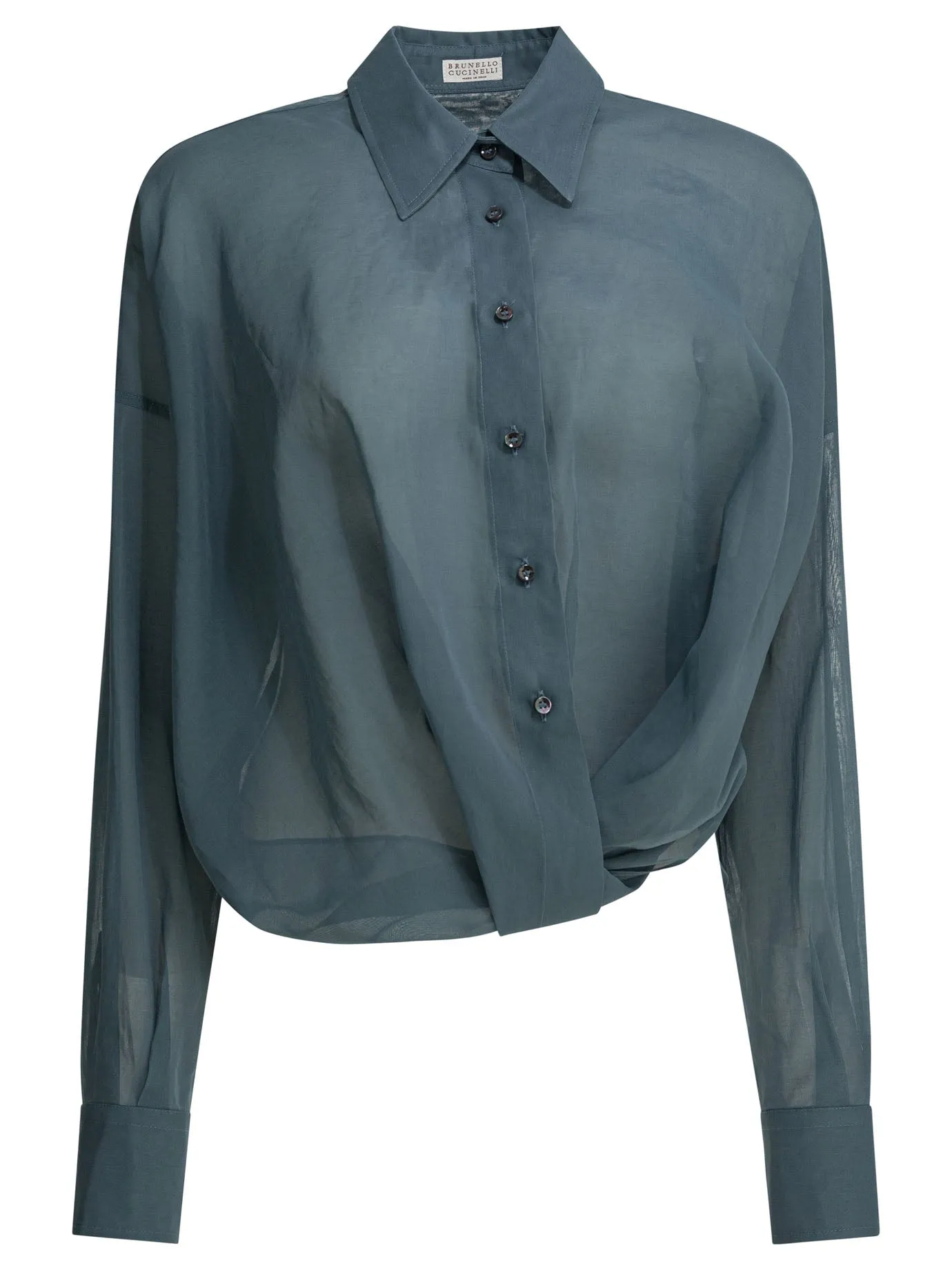 BLUE COTTON SHIRT sold by Lord & Taylor