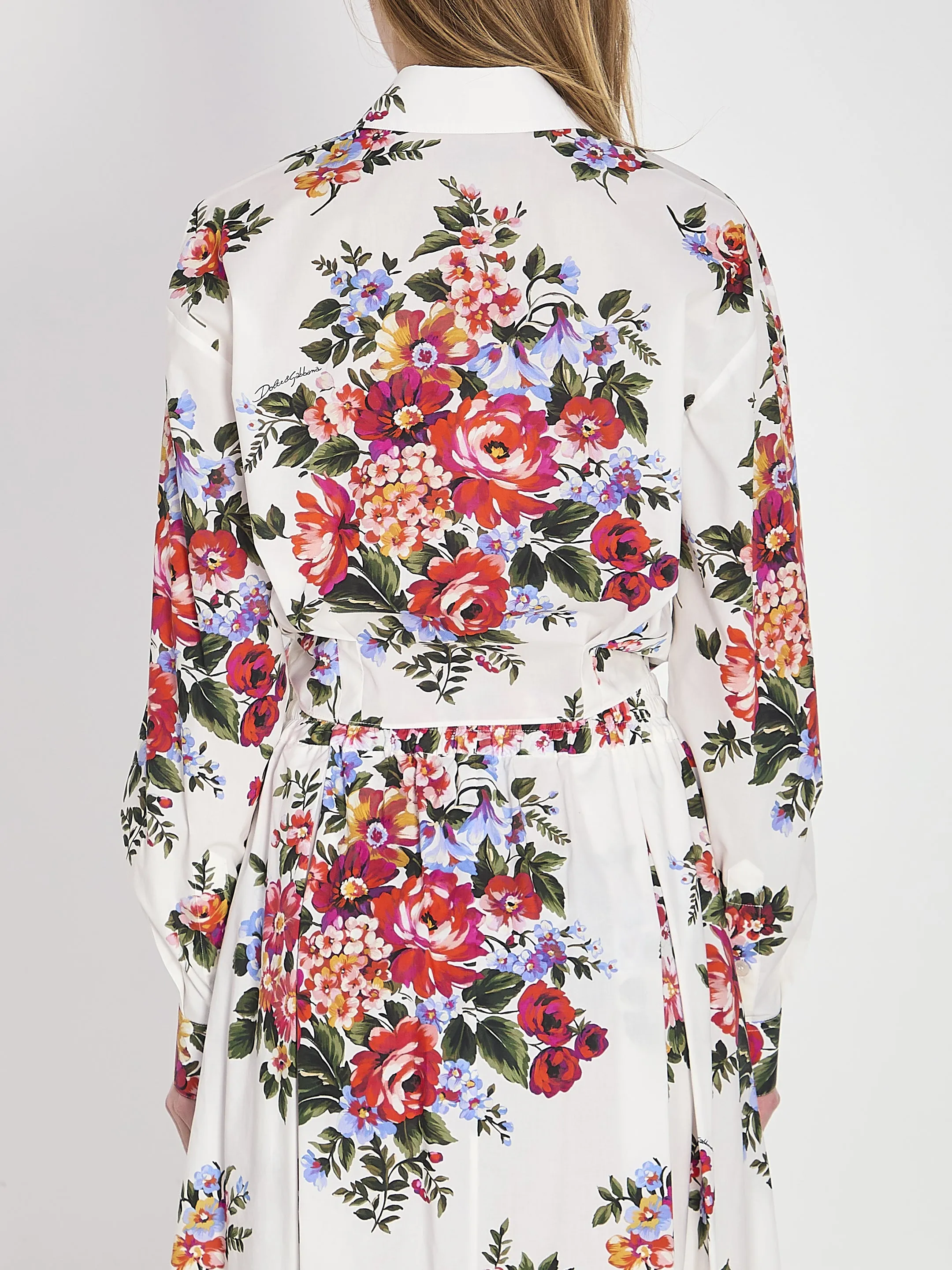 BUNCH OF FLOWERS PRINT SHIRT sold by Lord & Taylor product image thumbnail 4