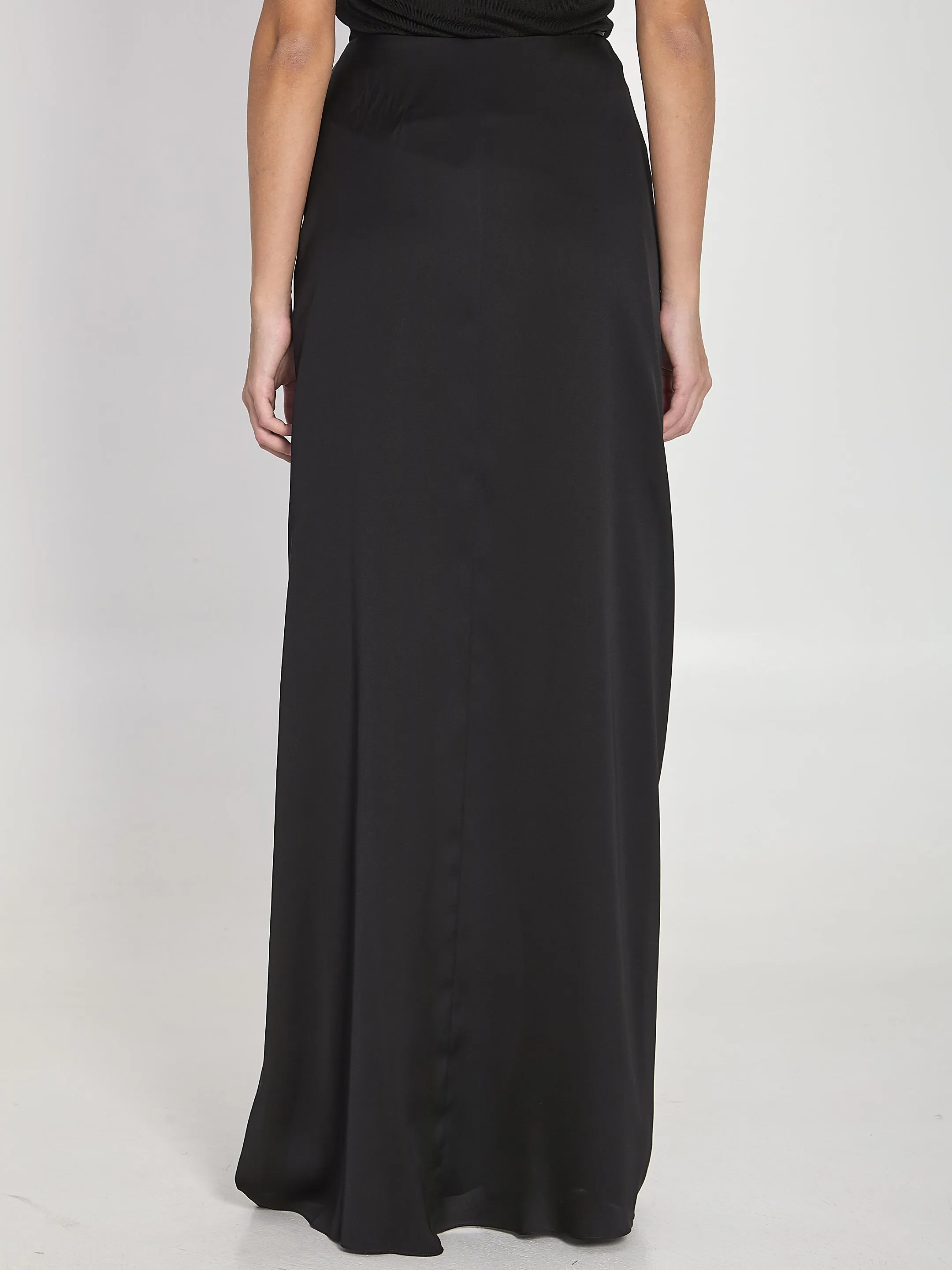 SILK CHARMEUSE SKIRT sold by Lord & Taylor product image thumbnail 4