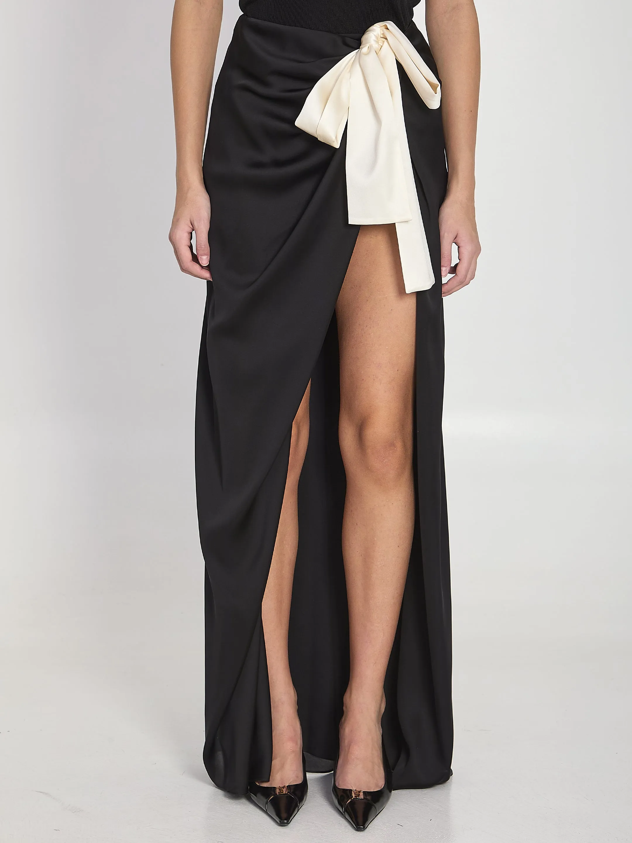 SILK CHARMEUSE SKIRT sold by Lord & Taylor