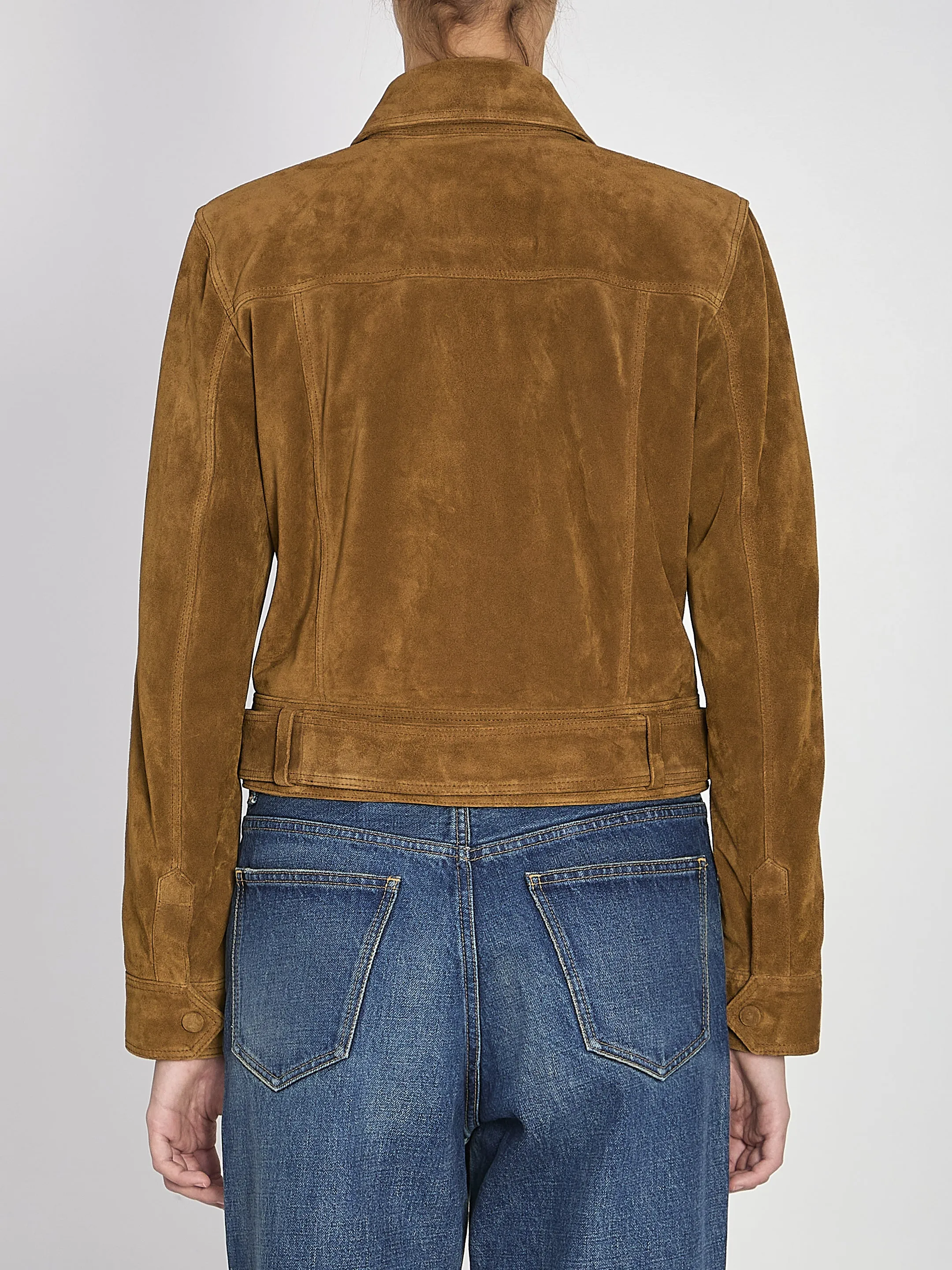 VINTAGE SUEDE LEATHER JACKET sold by Lord & Taylor product image thumbnail 4