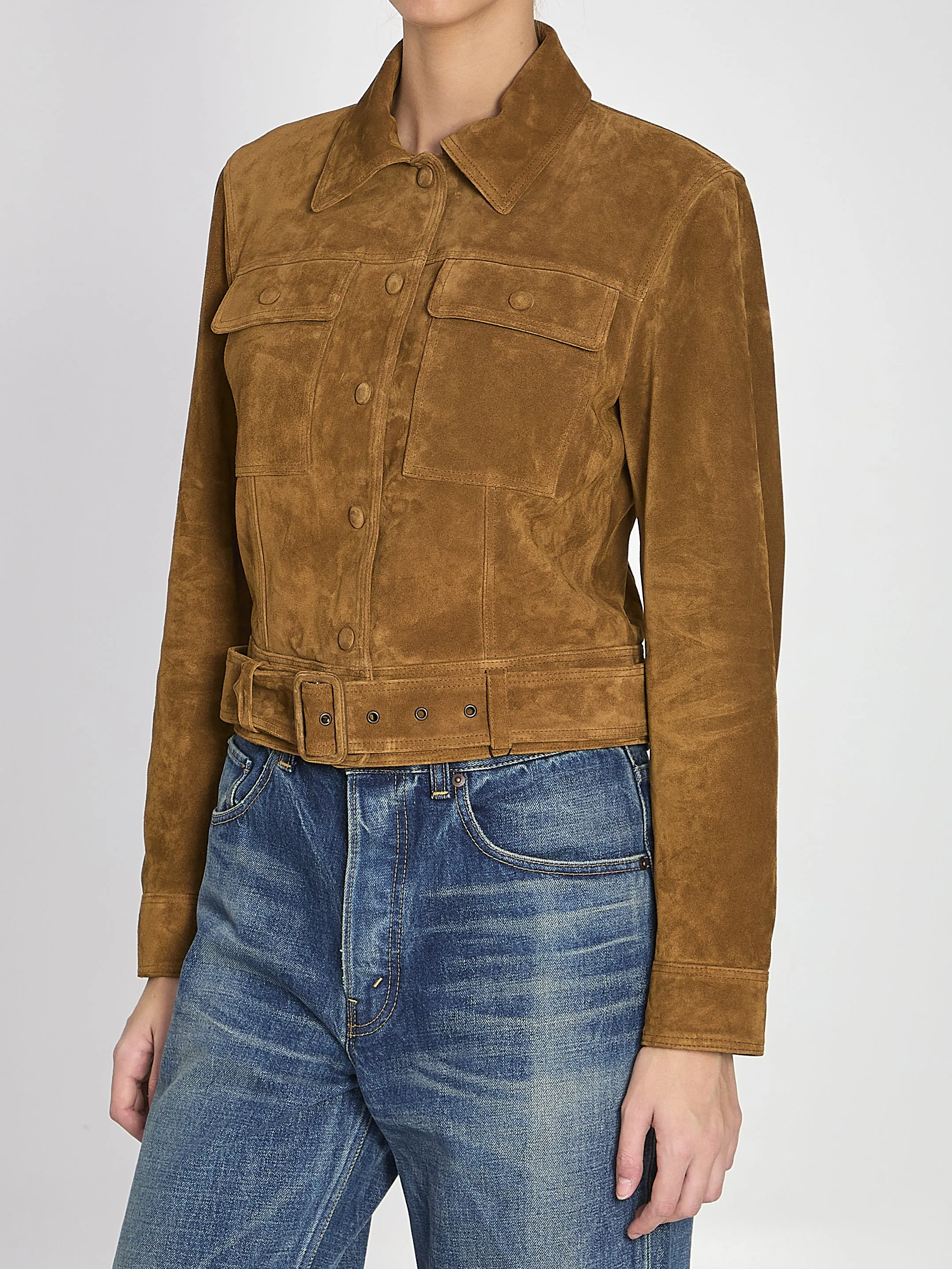VINTAGE SUEDE LEATHER JACKET sold by Lord & Taylor product image thumbnail 2
