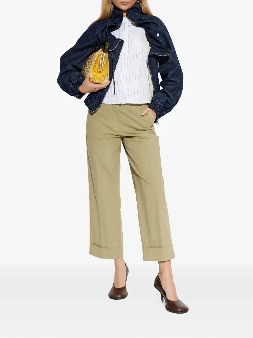 BLUE VOLY COTTON JACKET sold by Lord & Taylor product image thumbnail 4