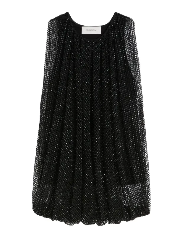 MESH TOP WITH CRYSTALS sold by Lord & Taylor