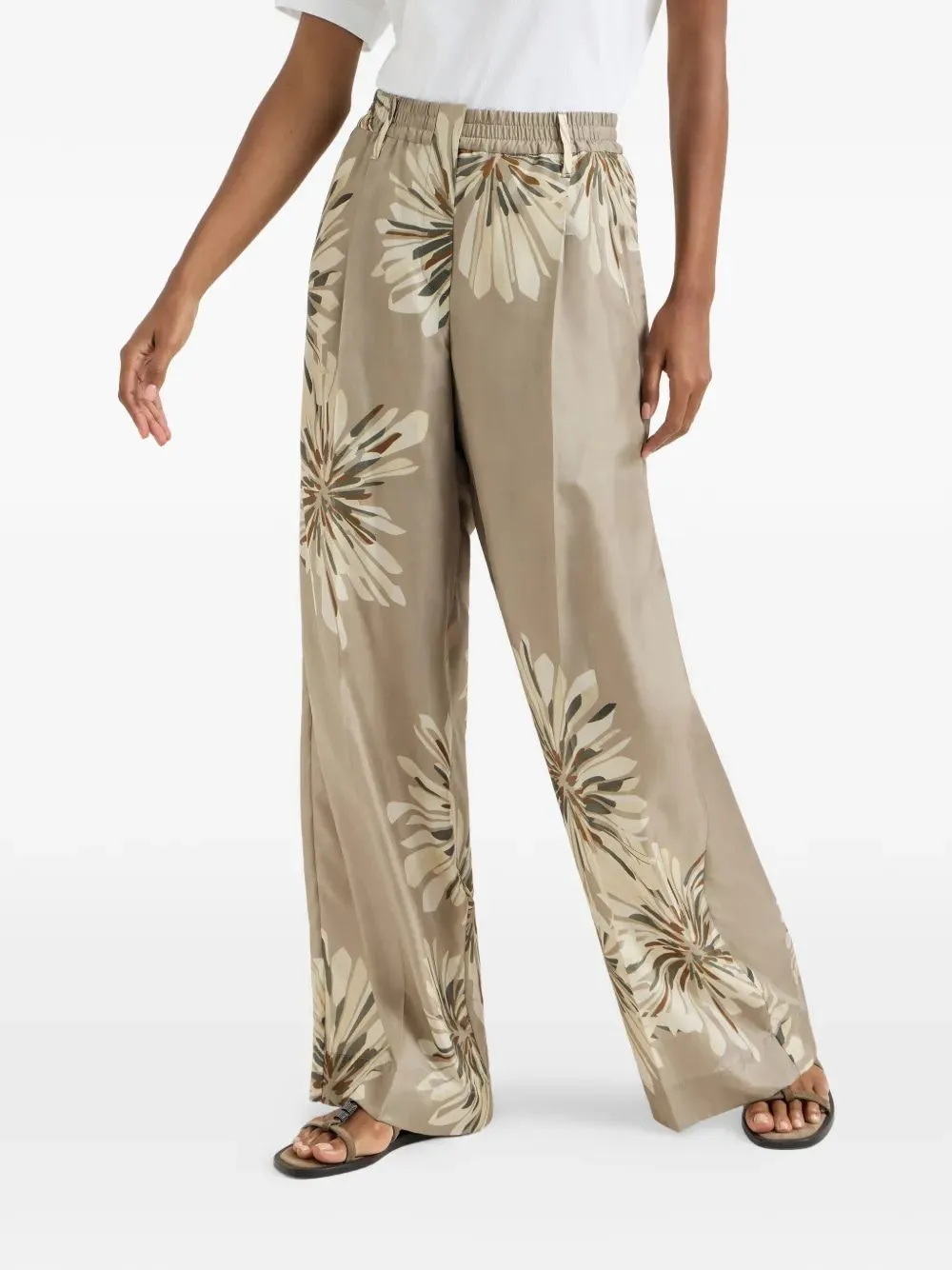 PRINTED SILK TROUSERS sold by Lord & Taylor product image thumbnail 4