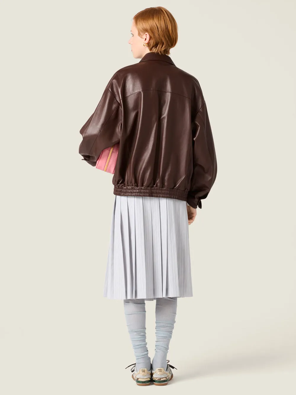 PLEATED STRIPED POPLIN SHIRT sold by Lord & Taylor product image thumbnail 3