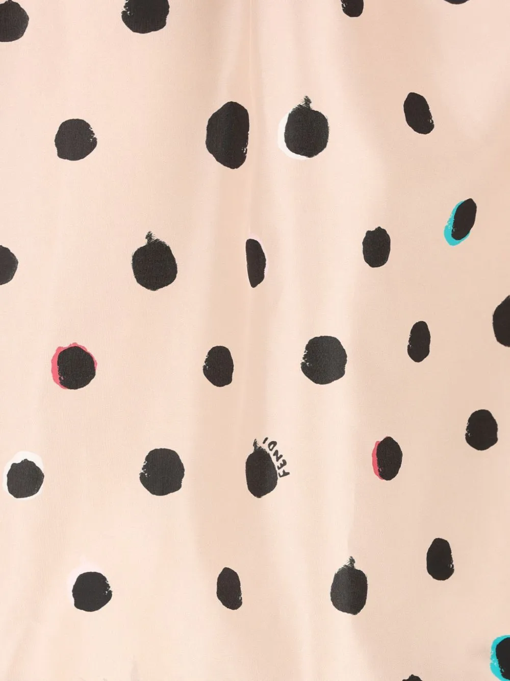 FALENA DOTS-PRINT TAFFETA OVERSIZED SHIRT sold by Lord & Taylor product image thumbnail 2