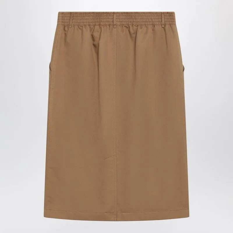 MIDI PENCIL SKIRT IN COTTON BLEND GABARDINE sold by Lord & Taylor product image thumbnail 2