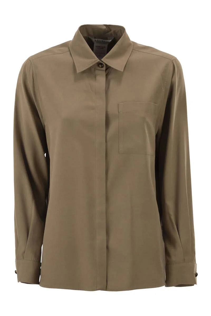 MXMSIAMESE - SILK CANVAS SHIRT sold by Lord & Taylor