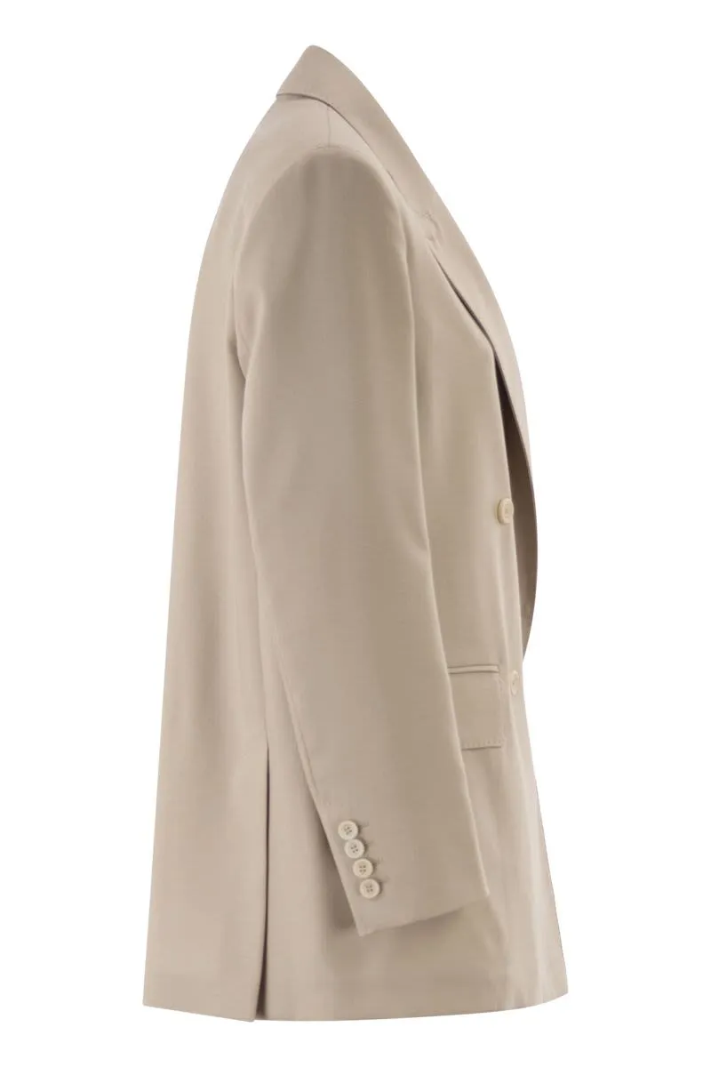 MXMMITICO - DOUBLE-BREASTED BLAZER IN WOOL, MOHAIR AND SILK BLEND sold by Lord & Taylor product image thumbnail 3