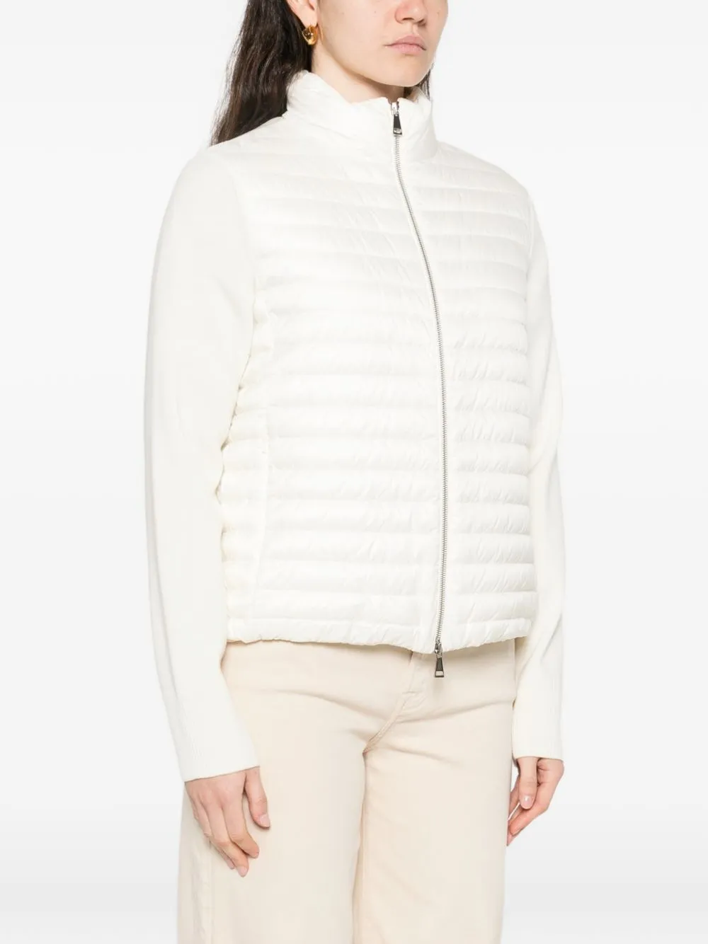 PADDED ZIP-UP CARDIGAN sold by Lord & Taylor product image thumbnail 4