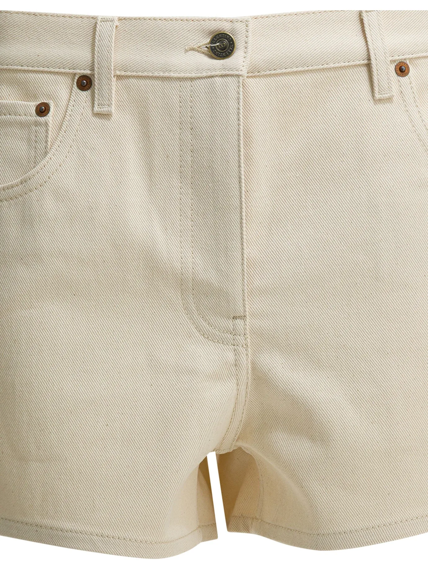 WHITE COTTON SHORTS sold by Lord & Taylor product image thumbnail 3