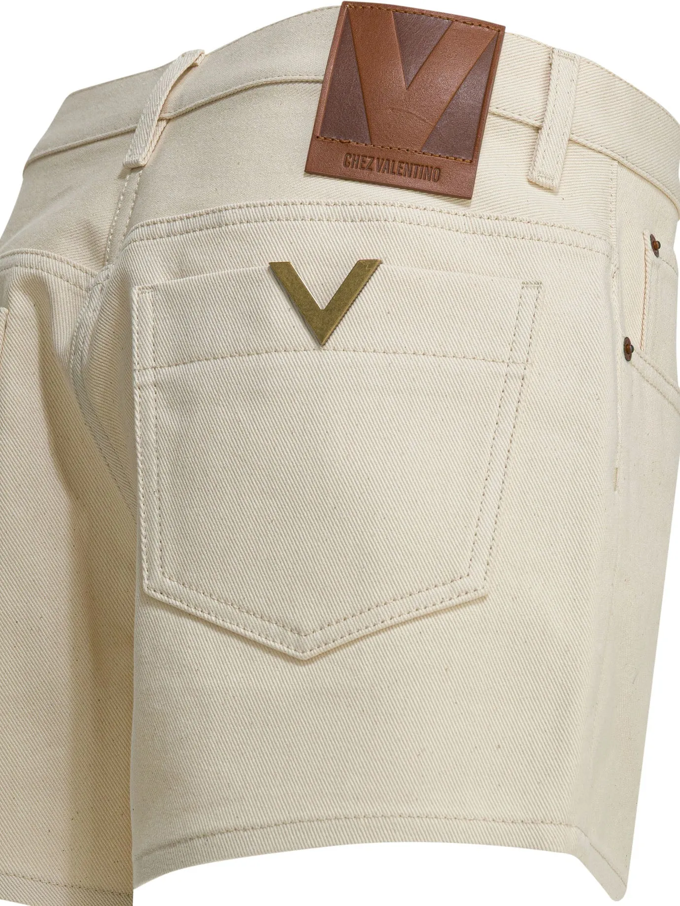 WHITE COTTON SHORTS sold by Lord & Taylor product image thumbnail 4