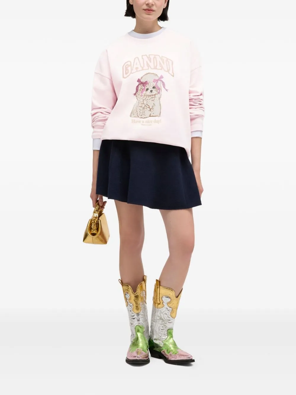GRAPHIC-PRINT SWEATSHIRT sold by Lord & Taylor product image thumbnail 2