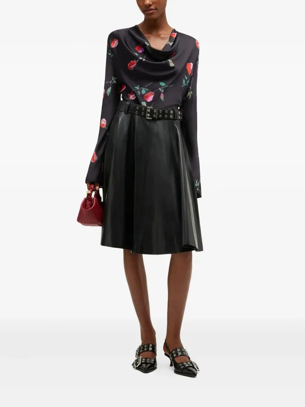 VISCOSE ELASTANE SHIRT sold by Lord & Taylor product image thumbnail 2