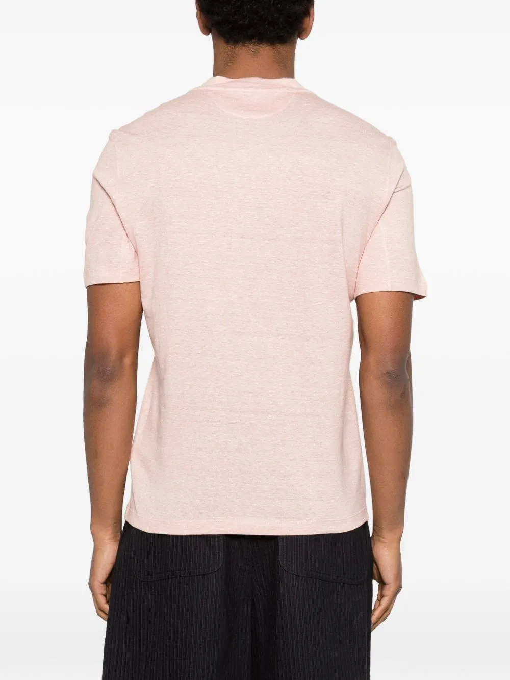 LINEN BLEND T-SHIRT sold by Lord & Taylor product image thumbnail 4
