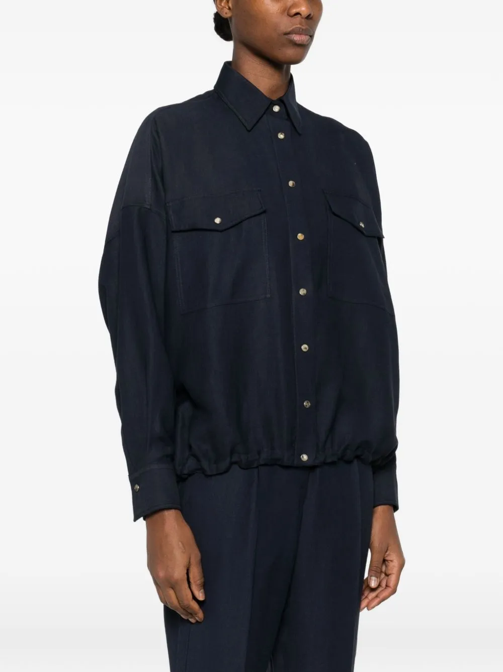 LINEN BLEND SHIRT sold by Lord & Taylor product image thumbnail 5