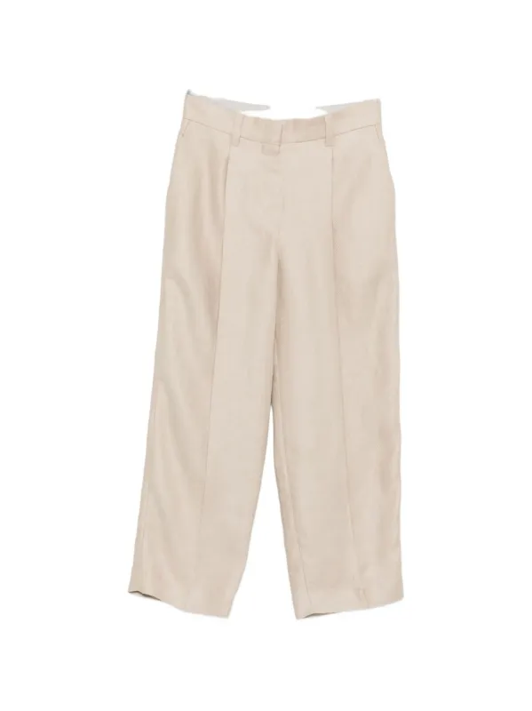 LINEN TROUSERS made by Brunello Cucinelli