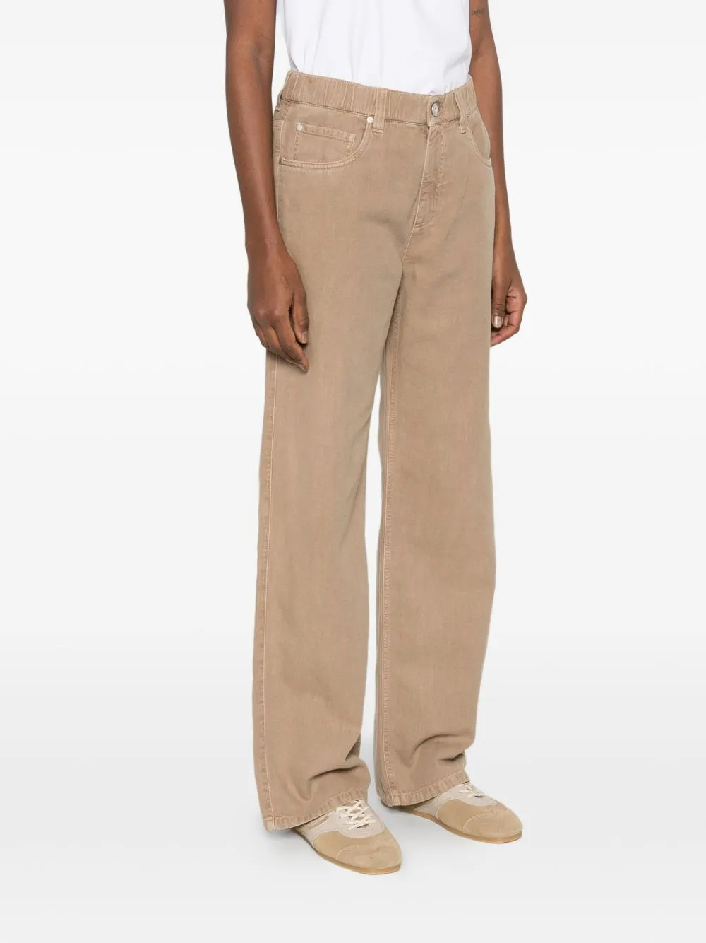 COTTON AND LINEN BLEND TROUSERS sold by Lord & Taylor product image thumbnail 3