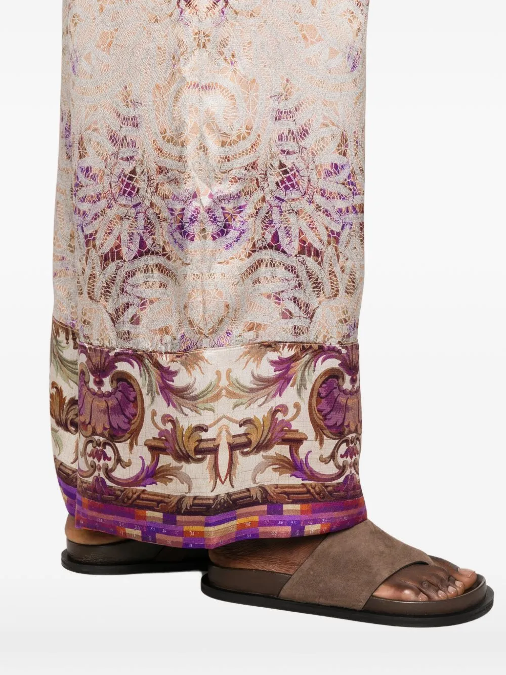 PRINTED SILK TROUSERS sold by Lord & Taylor product image thumbnail 4