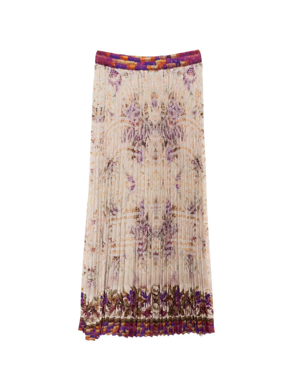 PRINTED SILK SKIRT sold by Lord & Taylor