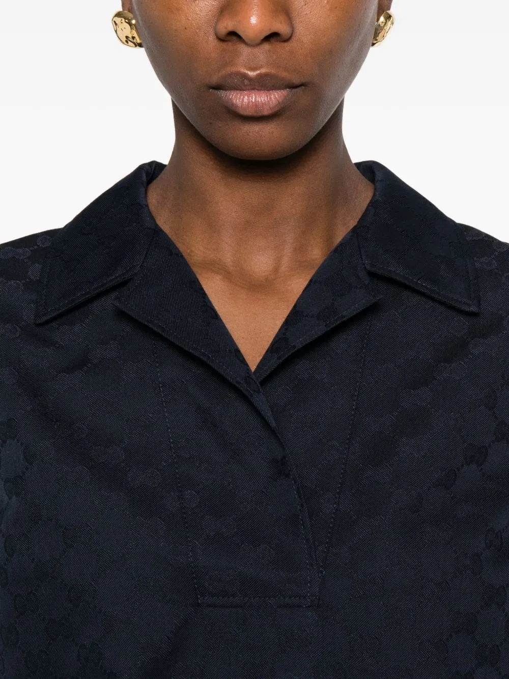 BLUE POLYESTER T-SHIRT sold by Lord & Taylor product image thumbnail 4