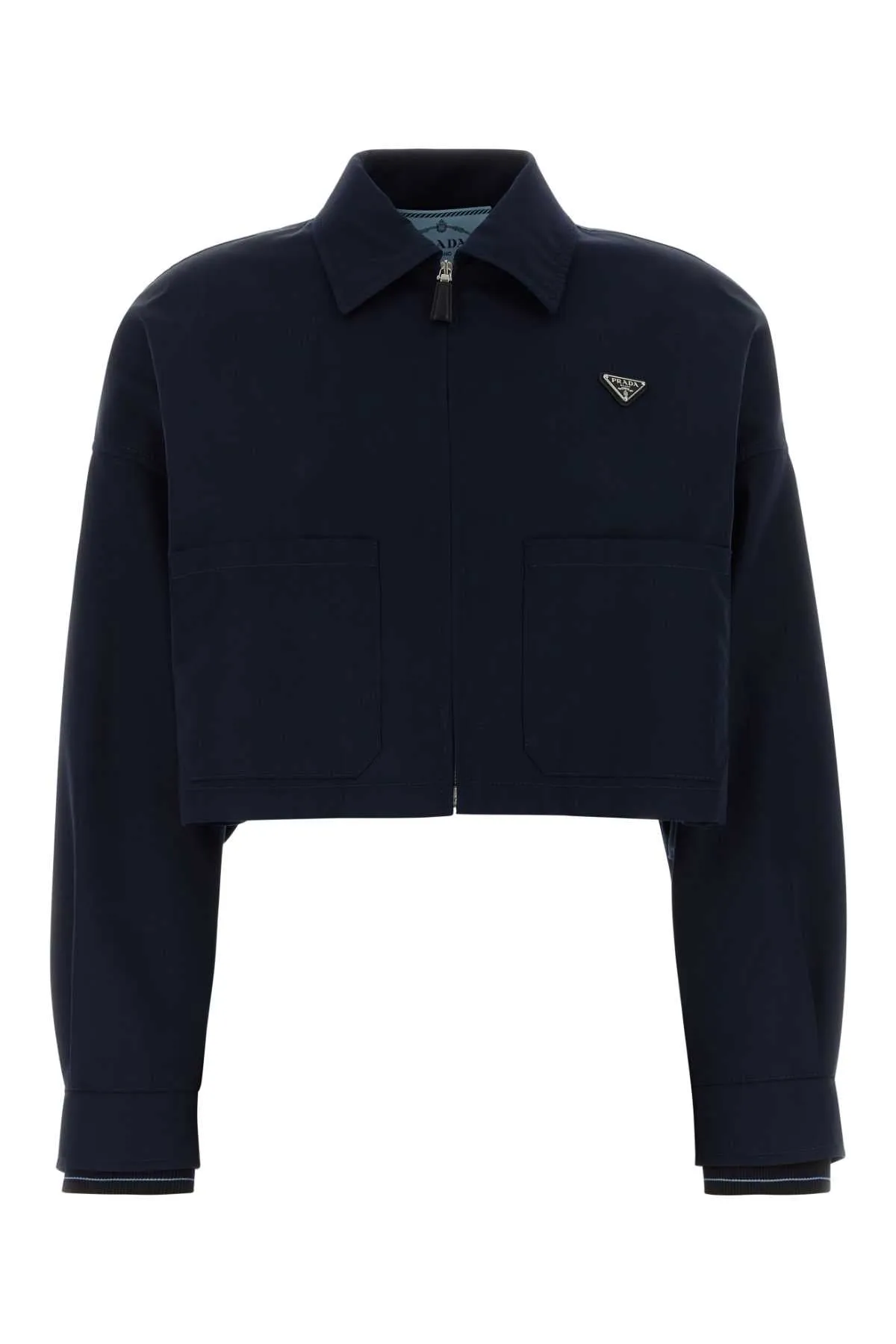 DARK BLUE POPLIN JACKET sold by Lord & Taylor