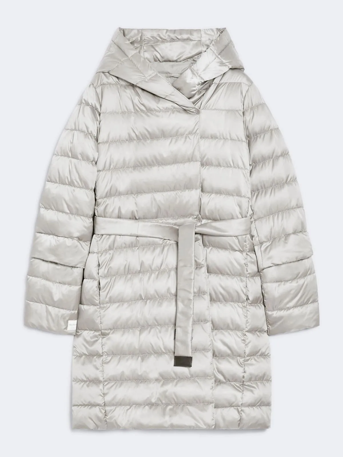 Reversible belted down jacket sold by Lord & Taylor