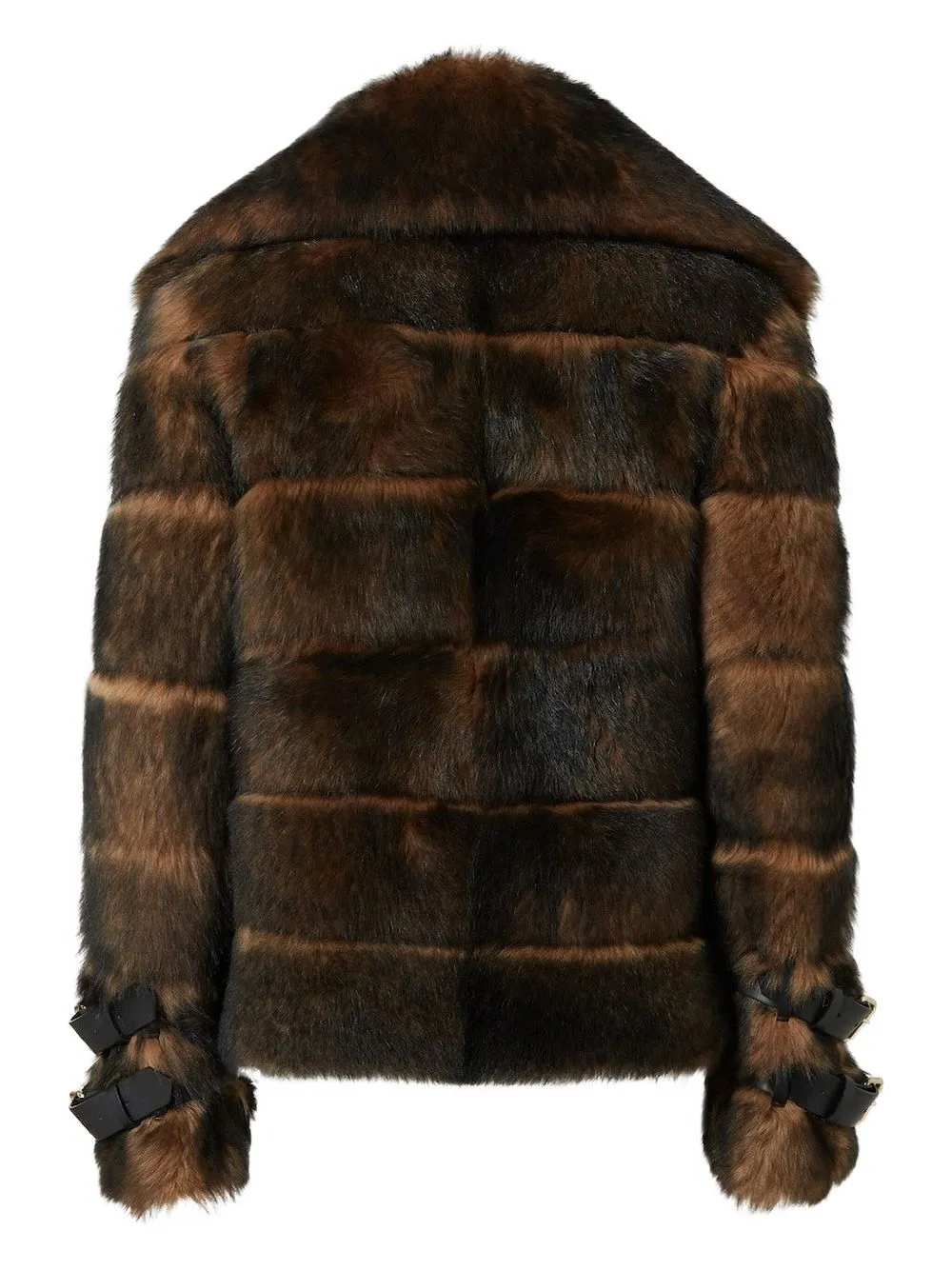 BROWN LAMBSKIN FUR SHEARLING JACKET sold by Lord & Taylor product image thumbnail 2