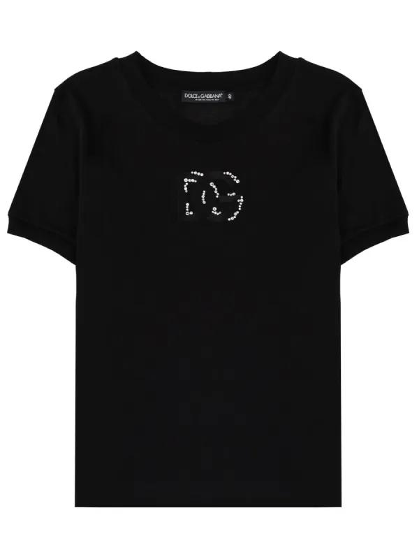 BLACK COTTON SHORT SLEEVE T-SHIRTS sold by Lord & Taylor