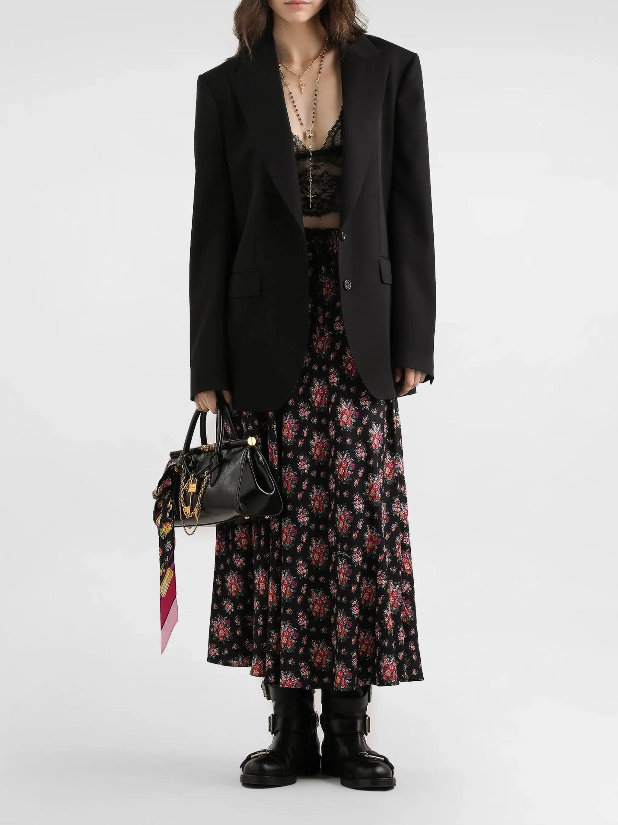BLACK WOOL BLAZER JACKET sold by Lord & Taylor product image thumbnail 2