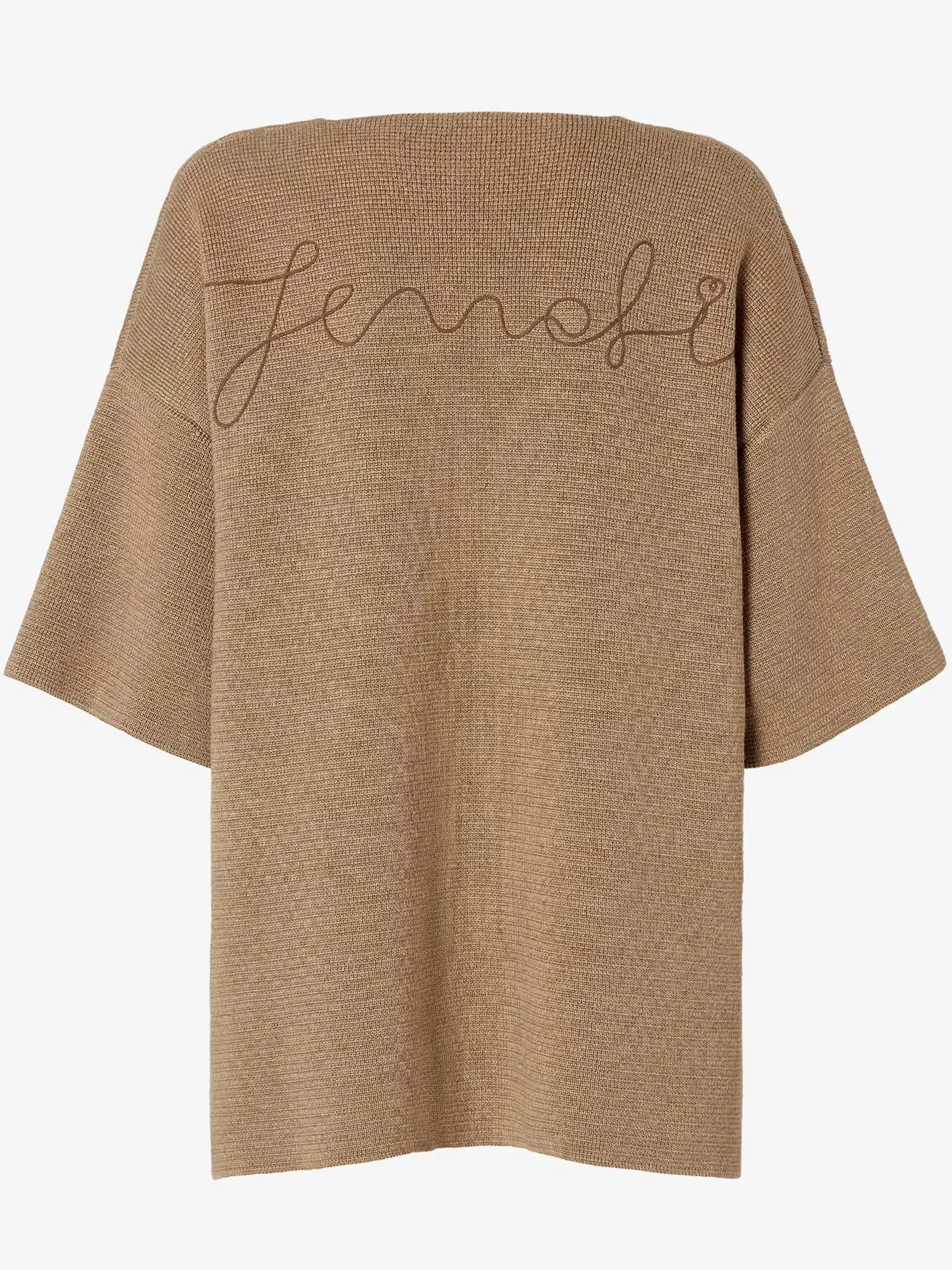 BROWN LINEN TOP ESSENTIAL sold by Lord & Taylor product image thumbnail 2