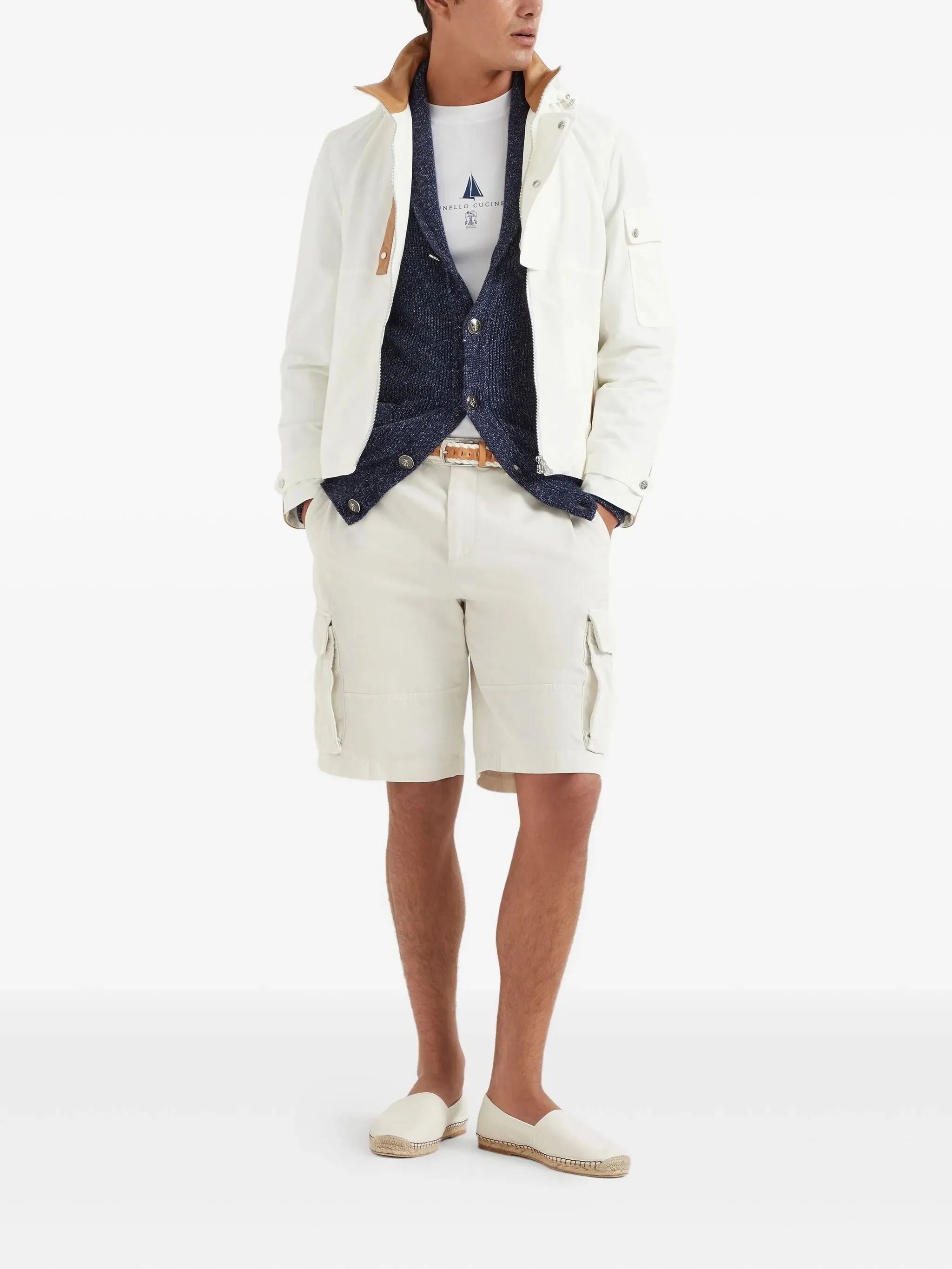 NAVY KNITTED GARMENT OPEN FRONT sold by Lord & Taylor product image thumbnail 2