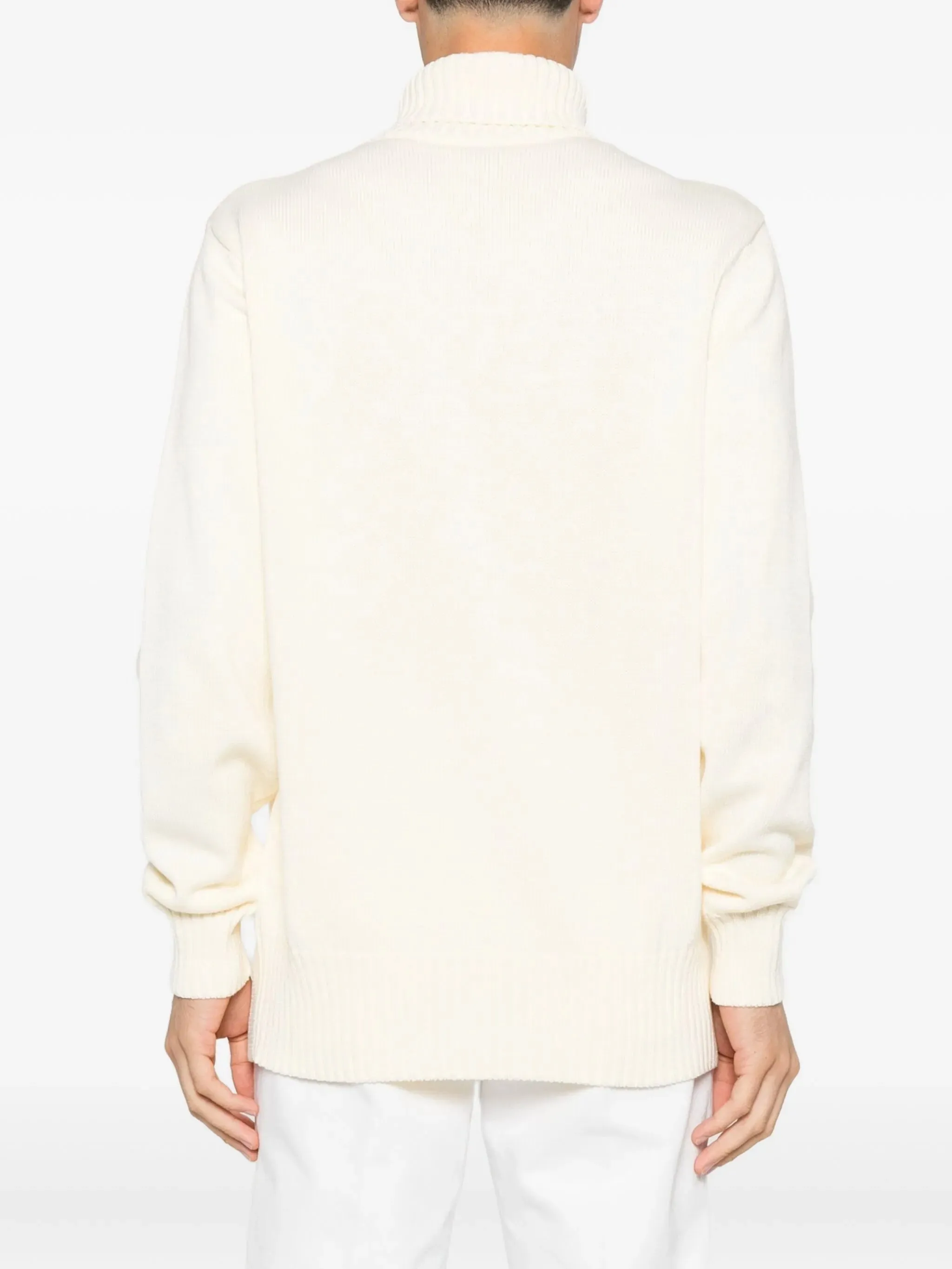 NUDE NEUTRALS COTTON TURTLENECK SWEATER sold by Lord & Taylor product image thumbnail 4