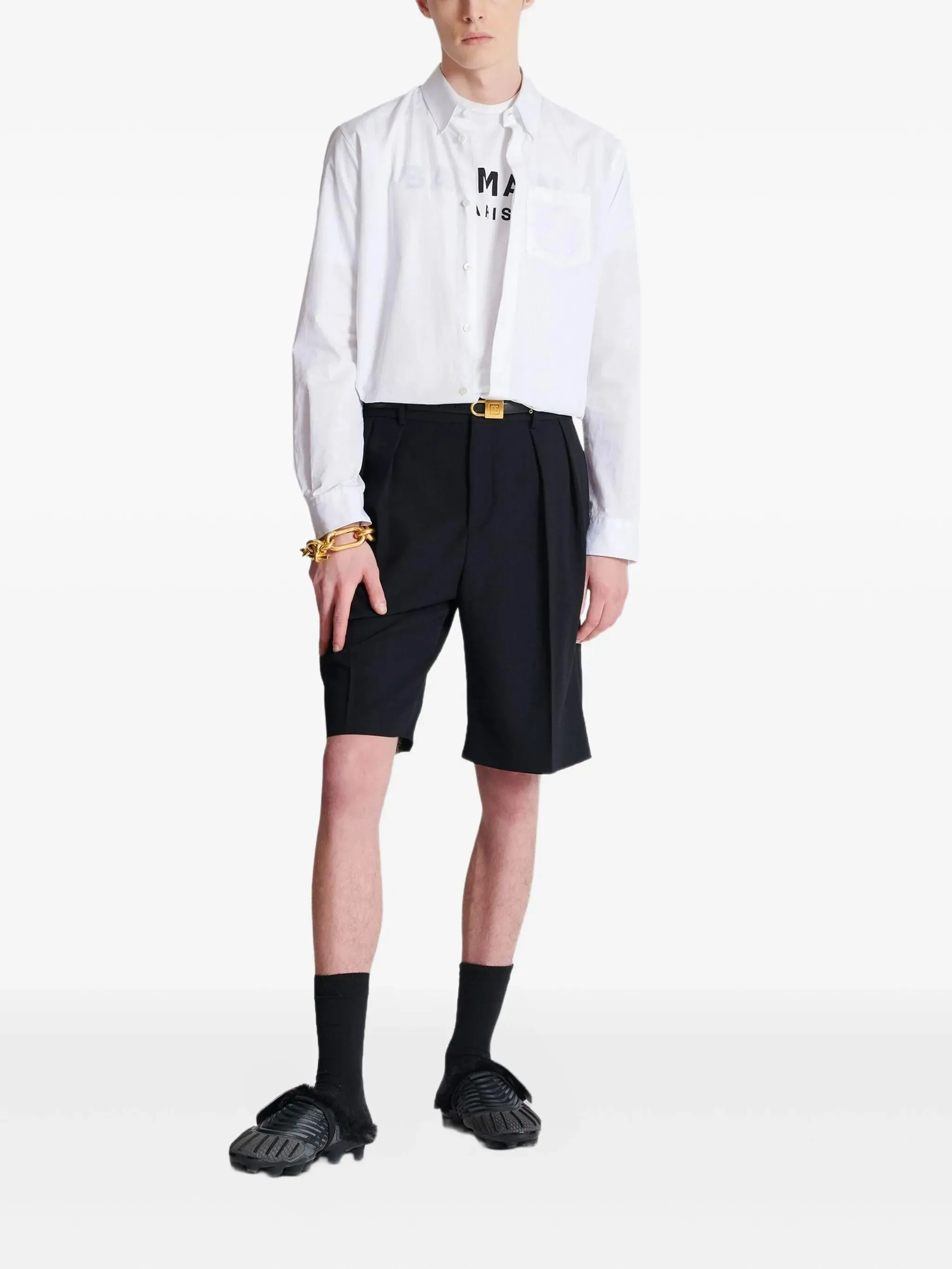WHITE COTTON LOOSE SLEEVE T-SHIRT sold by Lord & Taylor product image thumbnail 2