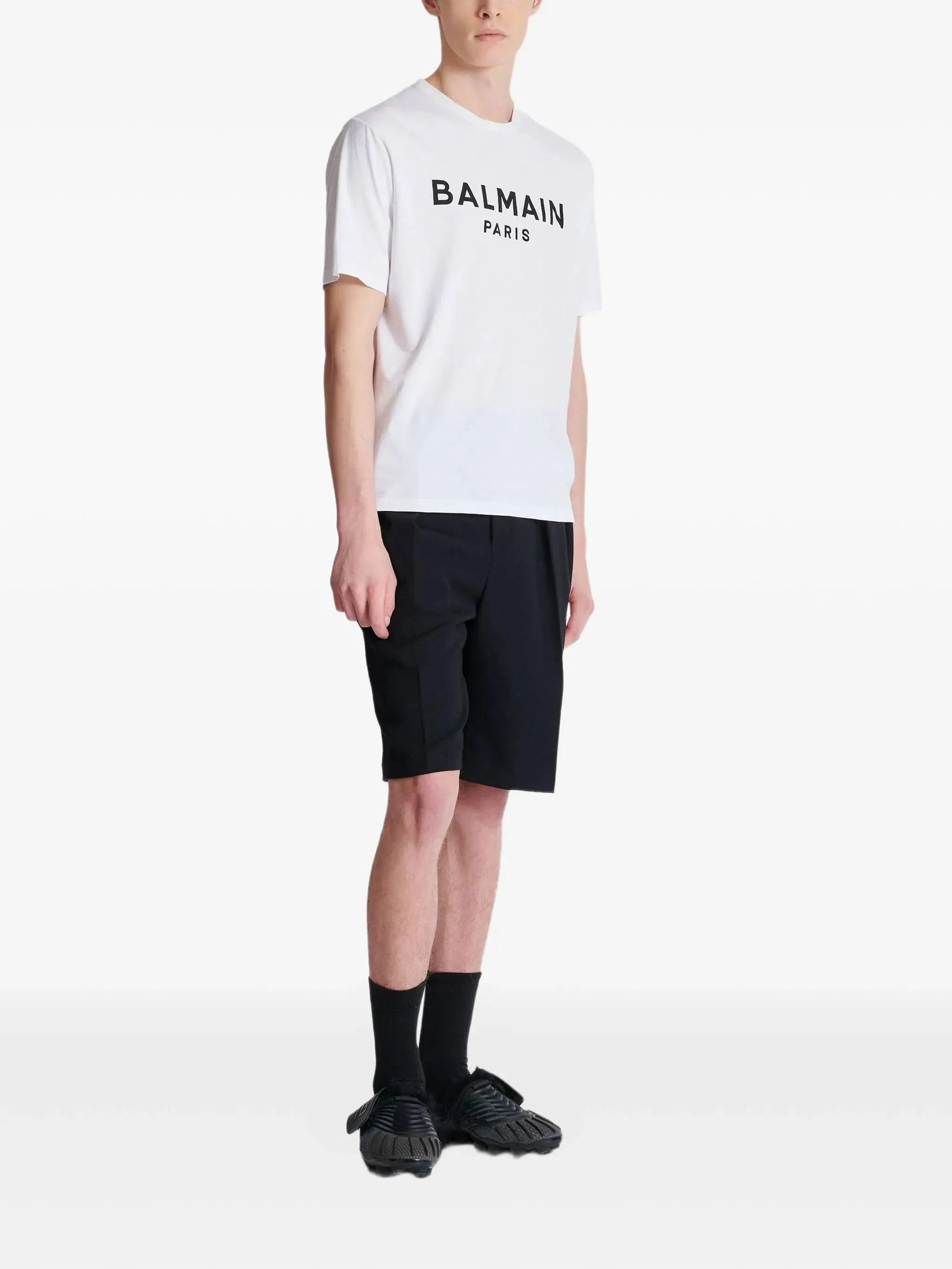 WHITE COTTON LOOSE SLEEVE T-SHIRT sold by Lord & Taylor product image thumbnail 3