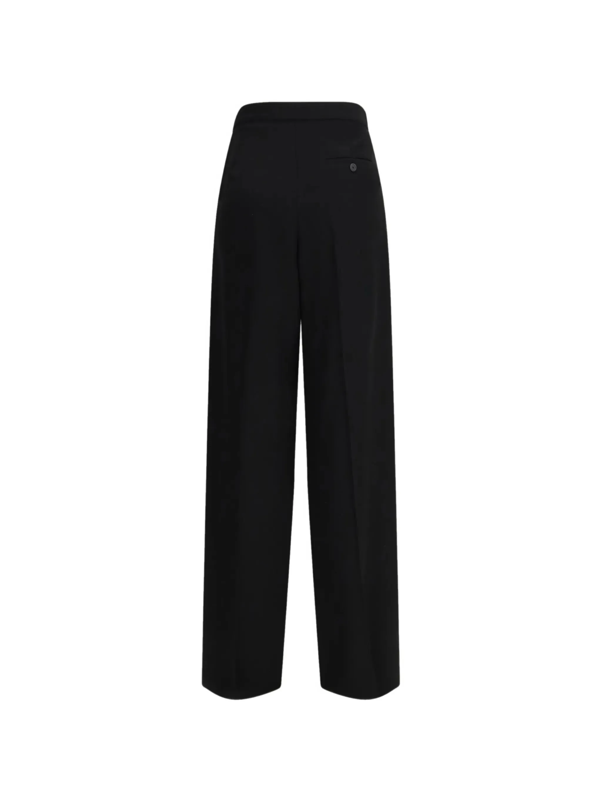 BLACK WOOL TAILORED TUXEDO PANTS sold by Lord & Taylor product image thumbnail 2