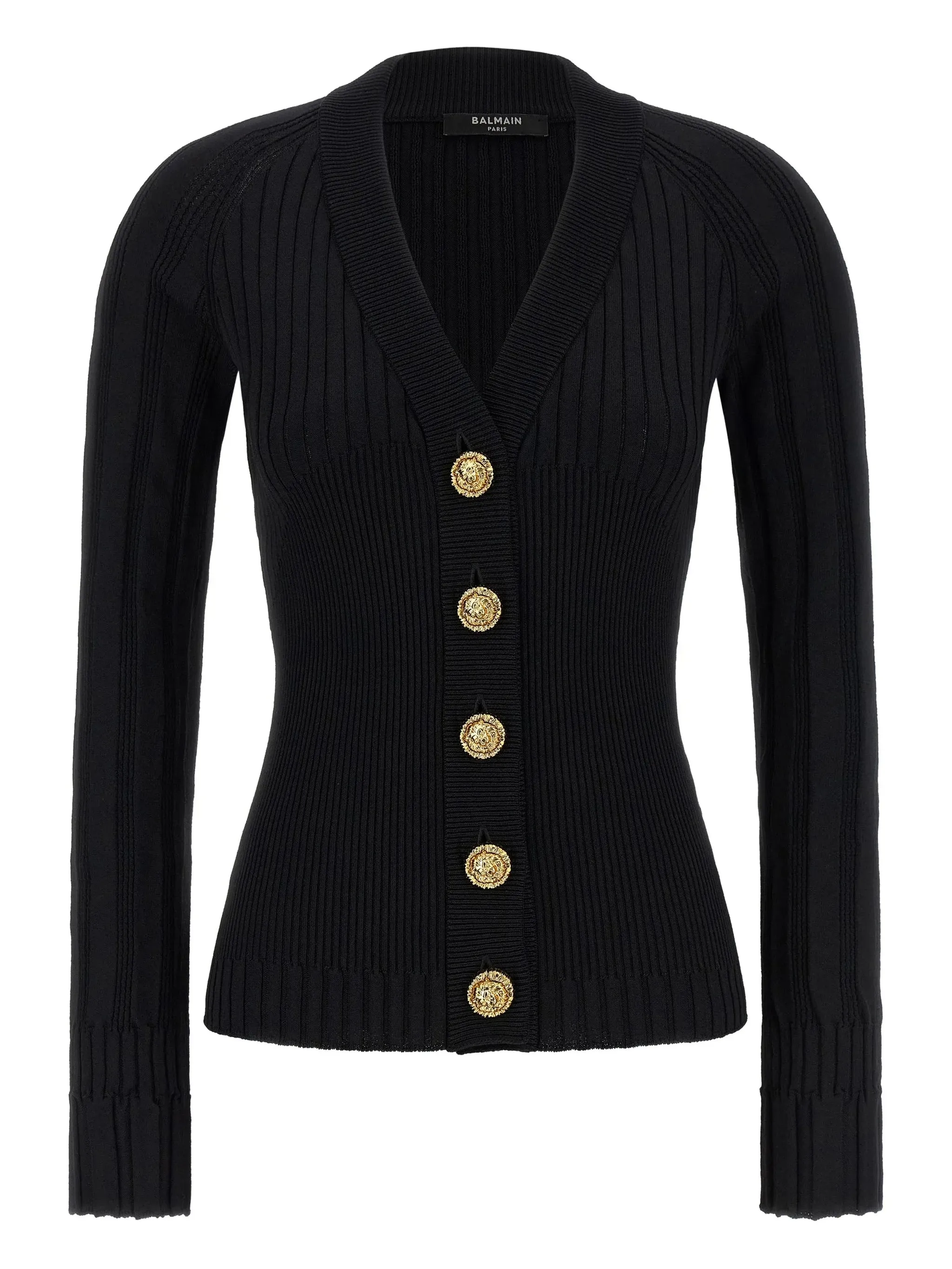 BLACK VISCOSE CARDIGAN CLASSIC SHORT sold by Lord & Taylor