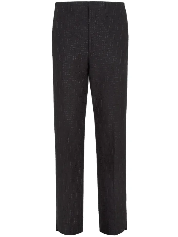 BLACK LINEN COTTON TROUSERS sold by Lord & Taylor