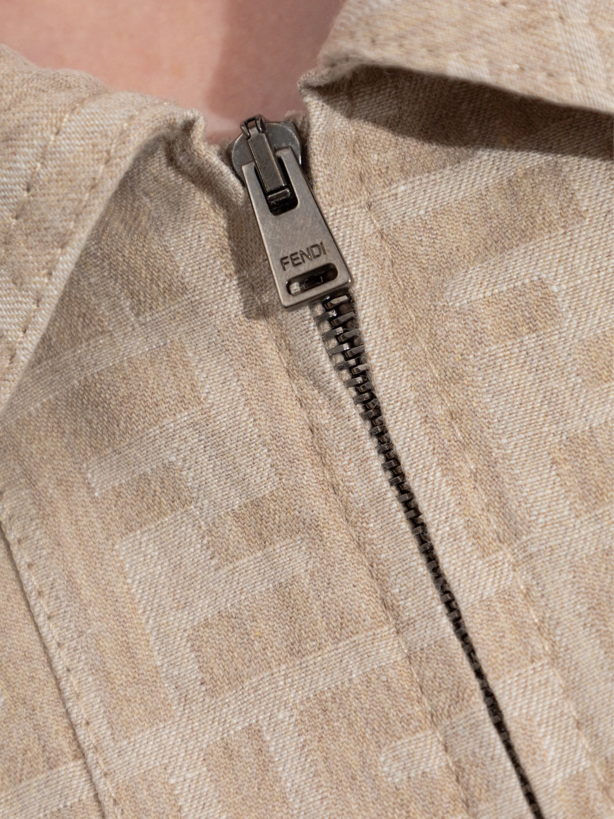 NUDE NEUTRALS LINEN COTTON JACKET sold by Lord & Taylor product image thumbnail 5