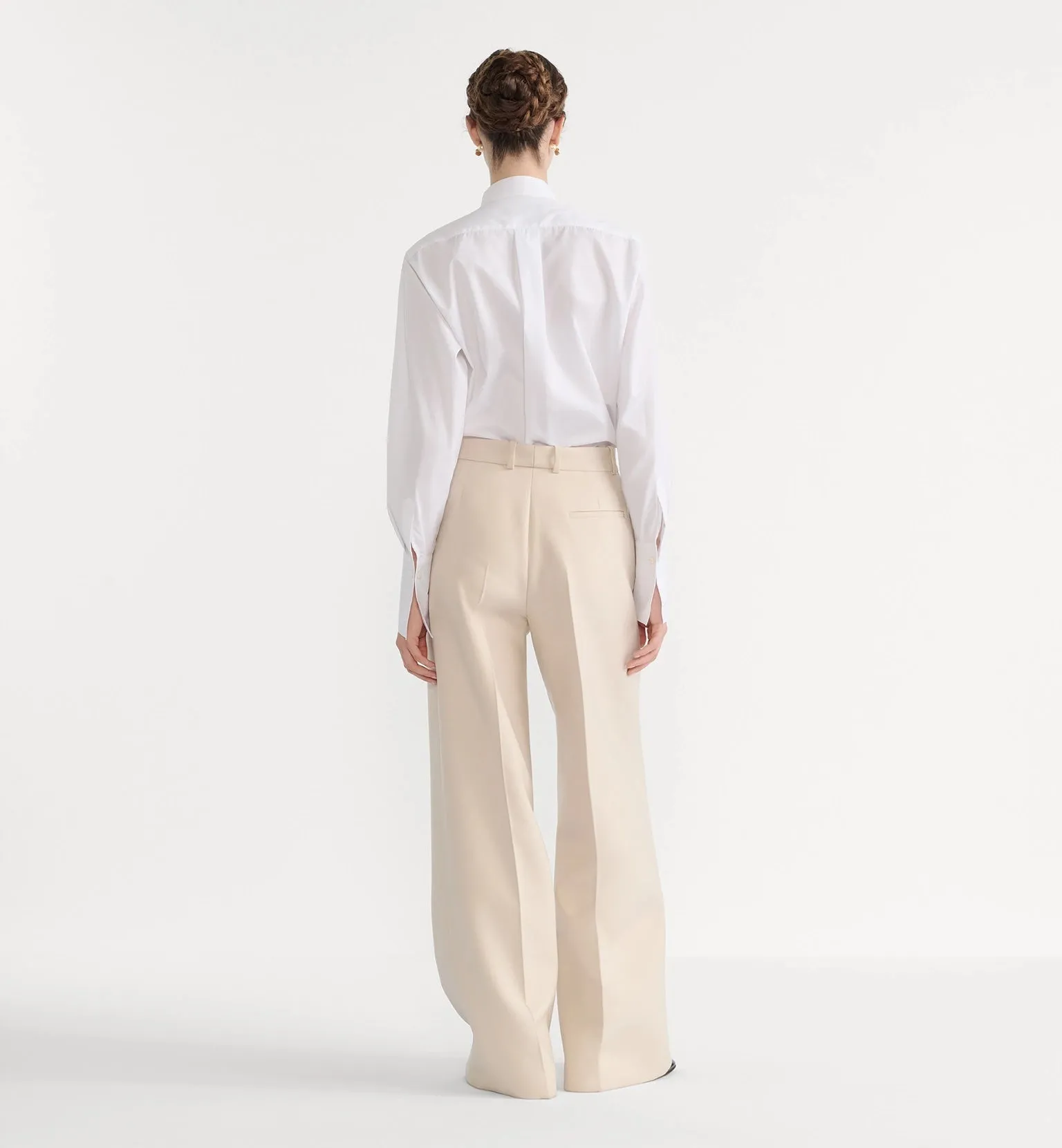 WHITE COTTON SHIRT sold by Lord & Taylor product image thumbnail 2