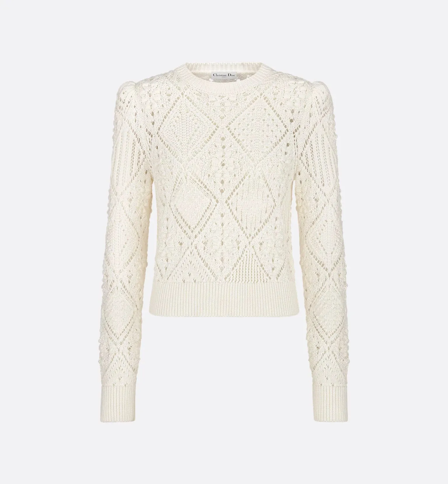 WHITE COTTON PULLOVER sold by Lord & Taylor