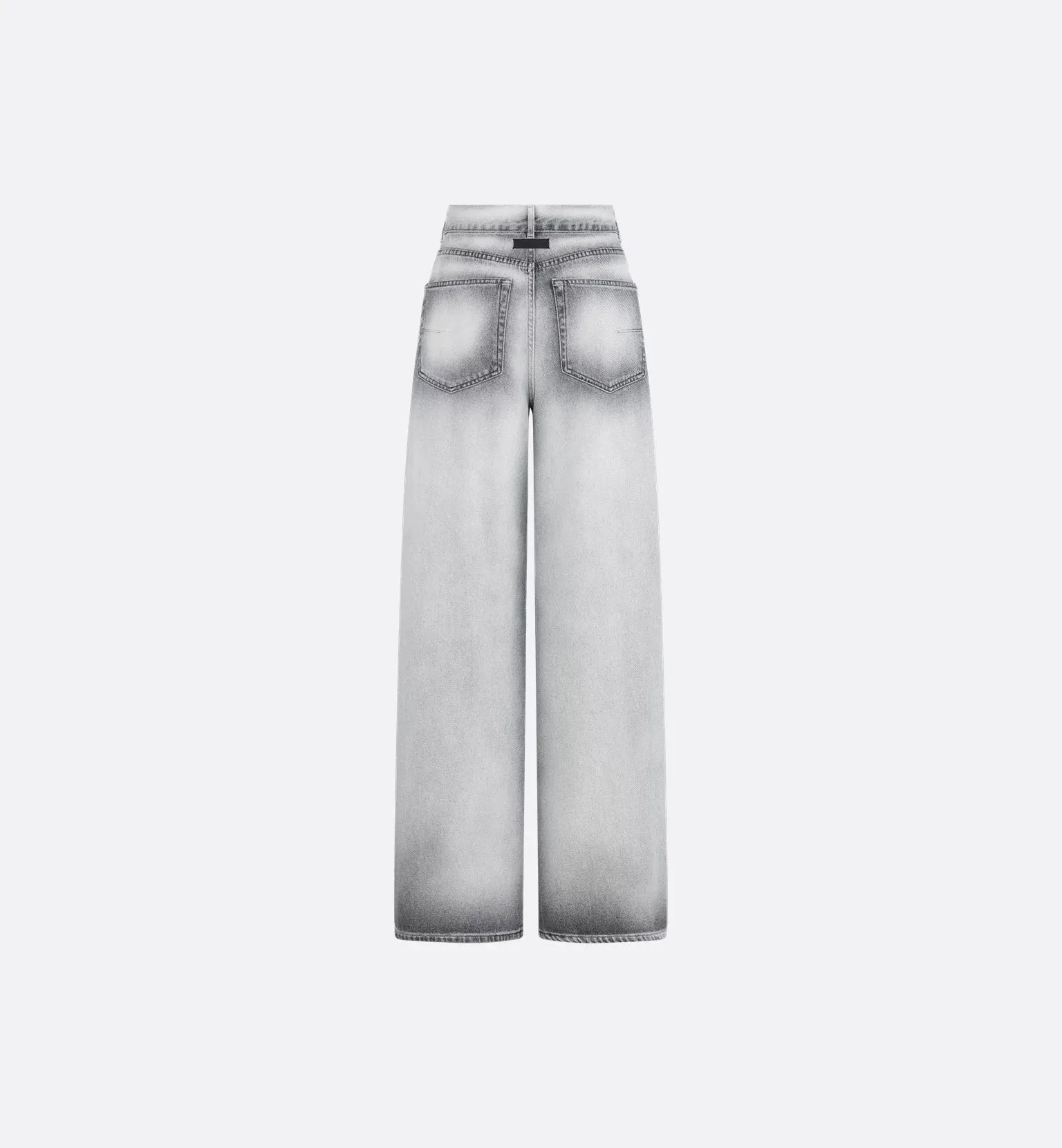 GREY COTTON DENIM PANTS sold by Lord & Taylor product image thumbnail 2
