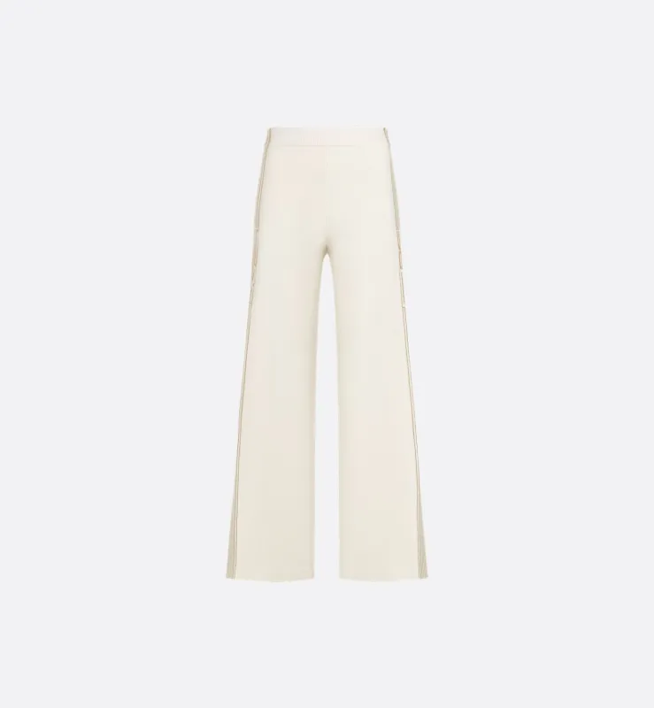 WHITE CASHMERE PANTS made by Dior