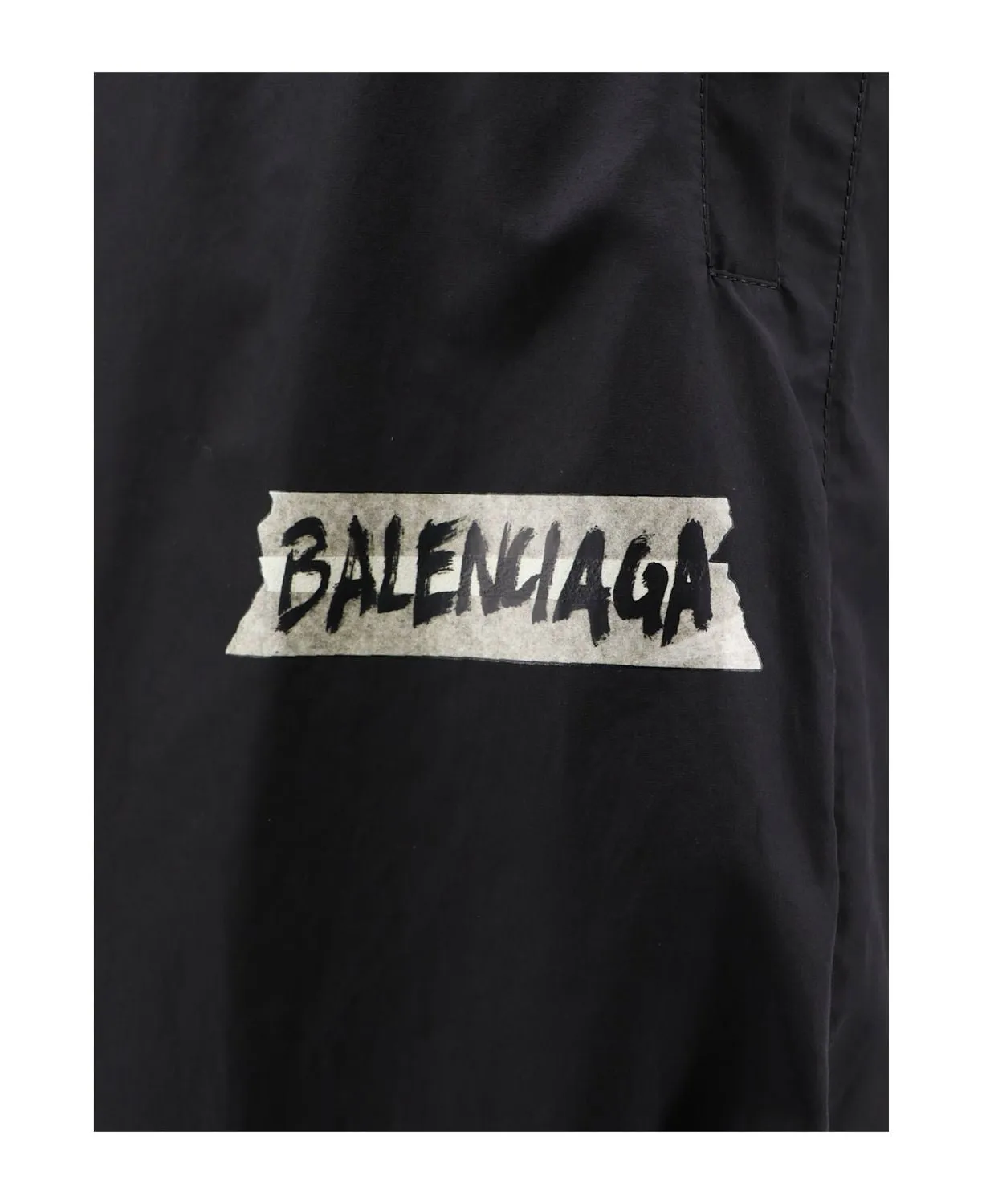 BLACK COTTON TRACK PANTS sold by Lord & Taylor product image thumbnail 3