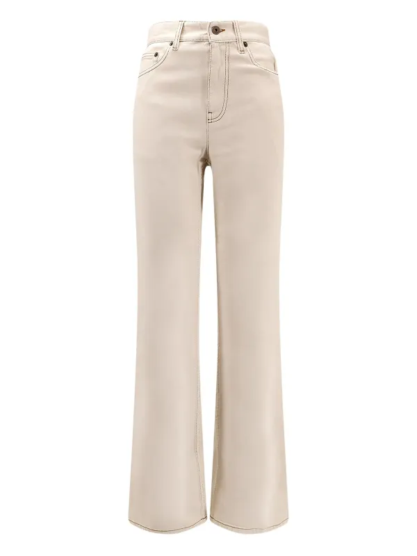 NUDE NEUTRALS COTTON STRAIGHT DORIA made by Burberry