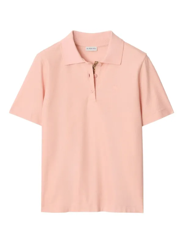 PINK PURPLE COTTON POLO PRISCILLA sold by Lord & Taylor