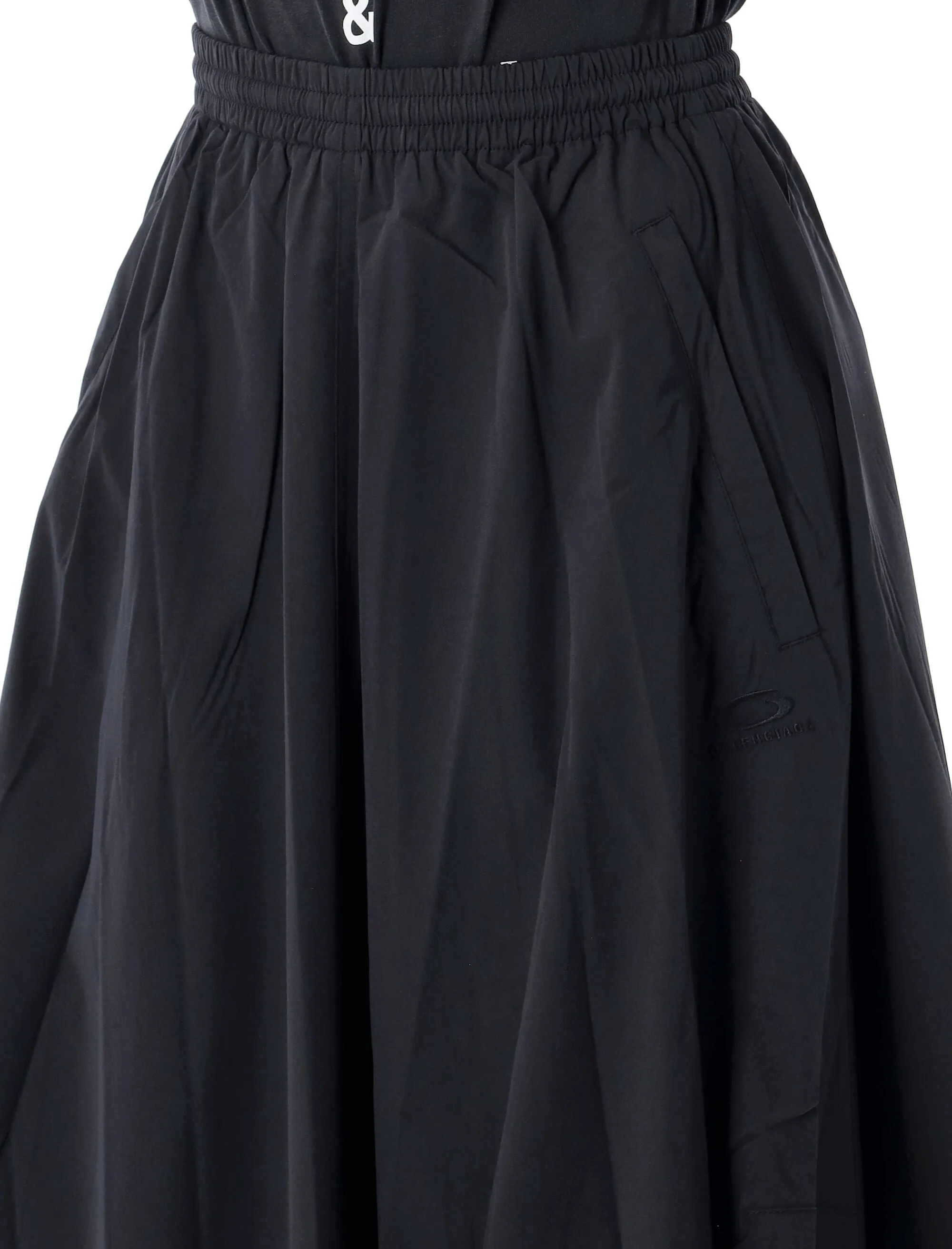 BLACK POLYESTER MIDI SKIRTS TRACK sold by Lord & Taylor product image thumbnail 3